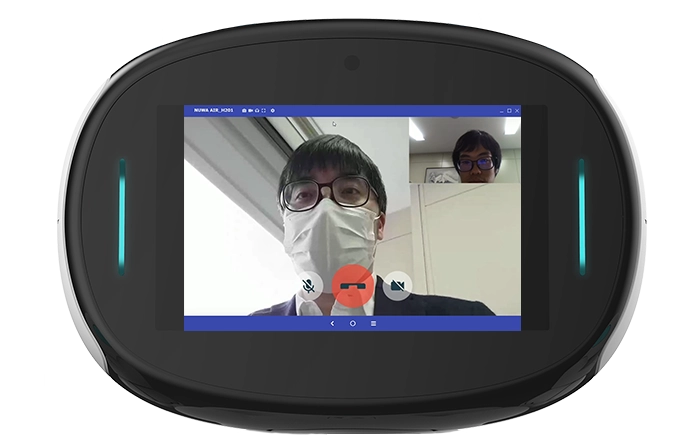 点呼ロボット Kebbi Air クラウド自動点呼システム ビデオ電話