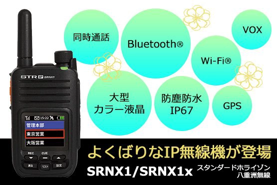スタンダードホライゾン IP無線機 SRNX1